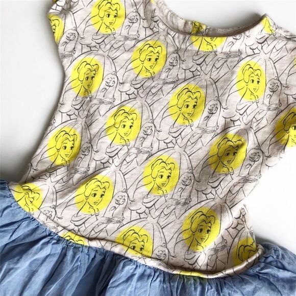 Babygap Disney Belle swestshirt dress EUC 18-24m - Picture 2 of 2